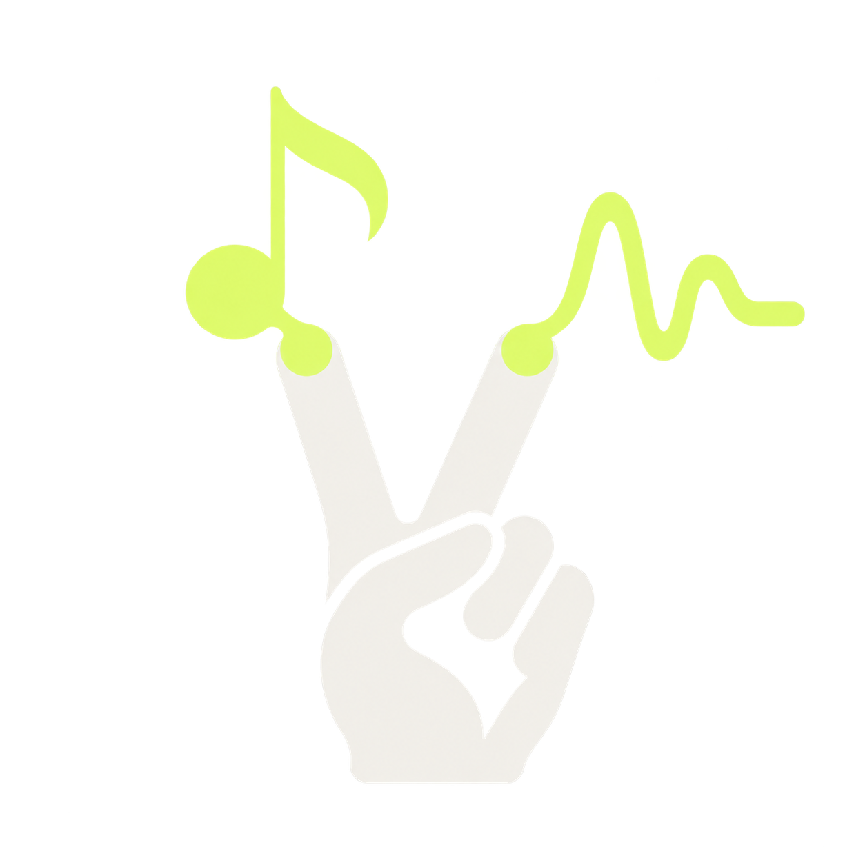 Gesture Synth Lab logo with a hand, musical note, and sound wave